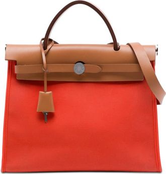 Herm&egrave;s Pre-owned Hermes Toile Herbag Zip 31 Ladies H27OPGYO7WJD06IL