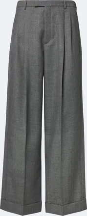 Valentino Herringbone wide-leg pants