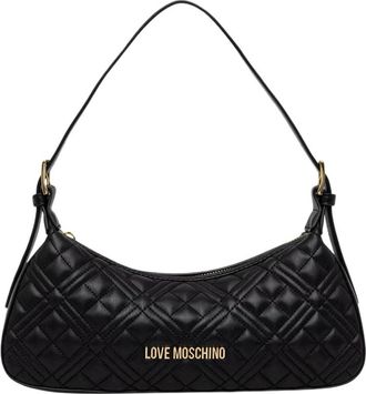 Love Moschino Bags.. Zwart - Dames - Schoudertassen - Zwart - ONE Size - Leer - Tassen