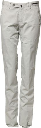 PT01 Light Gray Mid Waist Men Straight Chino Trouser Mens Pants (Pre-Owned)