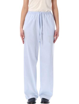 Loulou Studio Sero Cotton Poplin Straight Pants