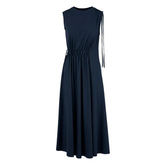 Bomboogie Dames, Jurken, Blauw, Maat: XS Jersey