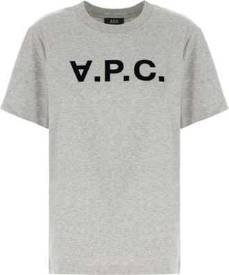 A.P.C. Mujer, Camisetas, Gris, Talla: M