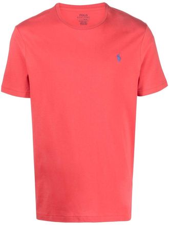 Polo Ralph Lauren T-shirt con ricamo Polo Pony - Rosso