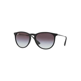Ray-Ban Authentieke Erika Zonnebril- Premium Kwaliteit - Dames - Zonnebrillen - Zwart - 54 MM - Accessoires