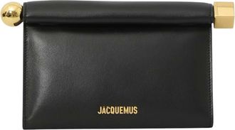 Jacquemus Black Rond Carre Clutch