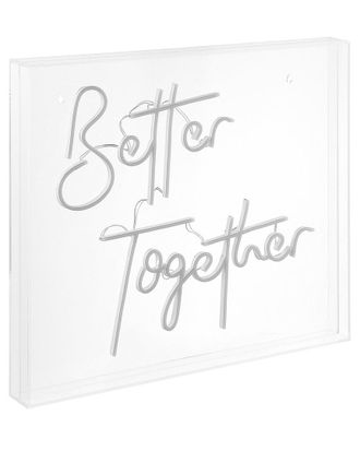 Jonathan Y Designs Better Together Contemporary Glam Acrylic Neon Lighting