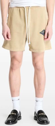 Tommy Hilfiger drawstring graphic shorts - men - Cotton/Other fibres - M - Neutrals