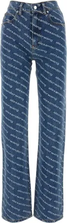 Alexander Wang Alexander Wang Printed Denim Jeans