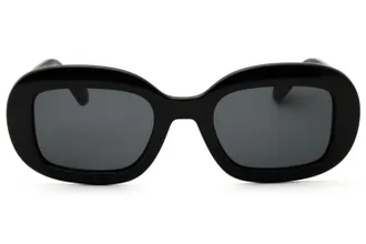 Ferragamo SF2038SE Oval Frame Sunglasses - Black