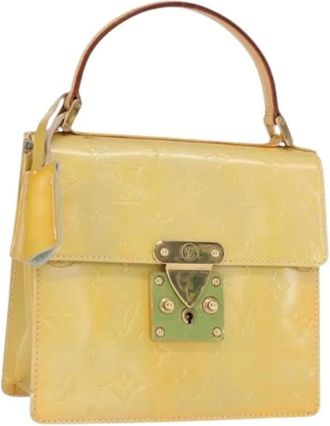 Louis Vuitton Pre-owned Handbags, female, Yellow, Size: ONE SIZE Pre-owned Vintage Handbag