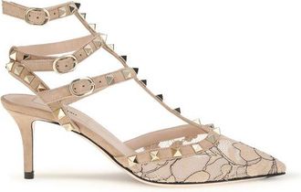 Valentino Garavani Multicolor Polyamide Platform Womens Pumps