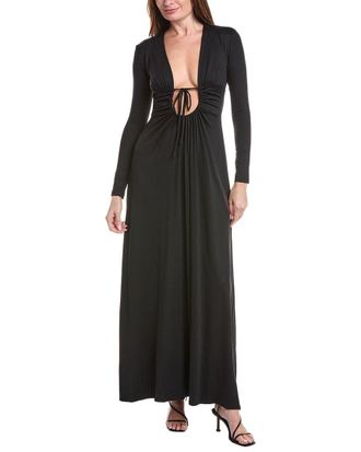 Susana Monaco Center Gathered Tie Dress