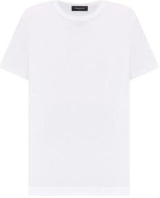 Fabiana Filippi T-shirt - Dames - T-shirts - Wit - S - Tops