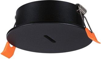 Paulmann Sistema Uline Embellecedor Empotrado Negro Dise&ntilde;o Sobrio