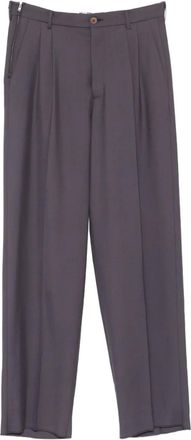 Magliano Pantaloni con zip e pieghe - Viola