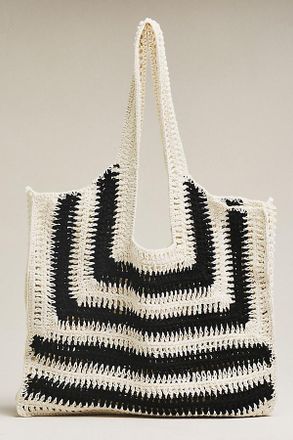 L*Space Caylin Crochet Tote Bag