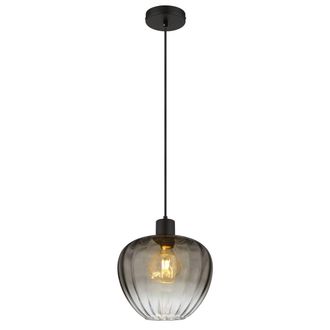 Nowa Globo - L&aacute;mpara Colgante - Toy - Negro - Vidrio - &Oslash; 29cm - E27