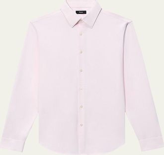 Theory Mens Sylvain Shirt in Structure Knit