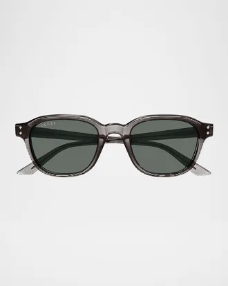 Gucci Men & apos;s GG1892SM Acetate Square Sunglasses