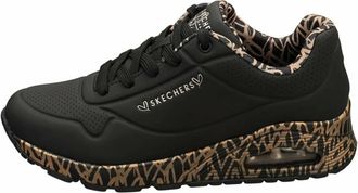 Skechers Street Sneaker - Heren - Sport - Zwart - Maat: 38 EU Leer
