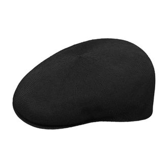 Kangol Caps, female, Black, Size: XL 504 Ventilated Fresh Black Unisex