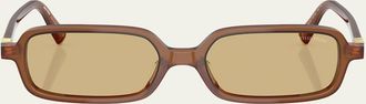 Miu Miu 52MM Rectangular Sunglasses
