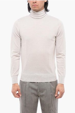 Department Five Merino Wool Turtleneck Sweater DEVO Solid Color size S