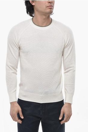 Paolo Pecora Extra-Fine Virgin Wool Crewneck Sweater size M