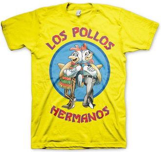 Breaking Bad Officially Licensed Merchandise Los Pollos Hermanos T-Shirt (Yellow), XX-Large