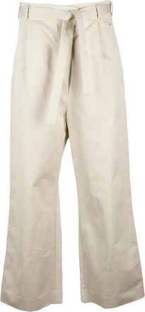 Add Wide Broeken - Dames - Wijde Broeken - Beige - M - Broeken