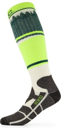 P.A.C. SK 9.2 Merino Extra Warm Skisocken für Herren | bunt