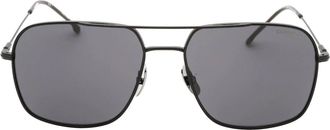 Carrera Mens Carrera Matte Black Frame Grey Lensed Sunglasses - Size: ONE size