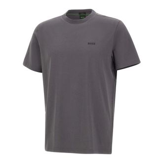 HUGO BOSS Hugo, T-Shirts, male, Gray, Size: 2XL Tee