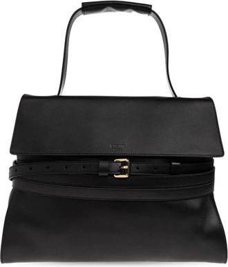 Moschino The Handbag - Dames - Handtassen - Zwart - ONE Size - Leer - Tassen