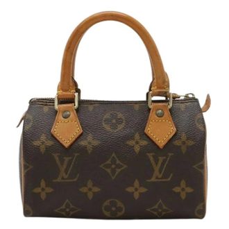 Louis Vuitton Pre-owned Monogram Mini Speedy Handbag M41534 - - Pre-owned - Donna - Marrone - ONE SIZE
