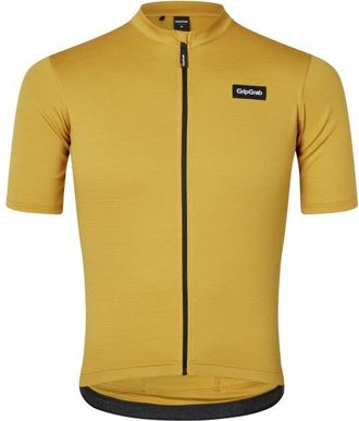GripGrab EXPLR Merinotech Short Sleeve Jersey Velotrikot f&uuml;r Herren | beige