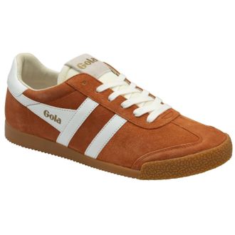 Gola Mens Elan Sneaker Shoe In Moody Orange/white