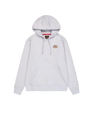 Alpha Industries Hoodie ALPHA INDUSTRIES Camo Sleeve Hoodie, Herren, Gr. L, grau (pastel grau), Obermaterial: 80% Baumwolle, 20% Polyester, regular fit, Sweatshirts Ho