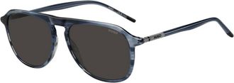 HUGO BOSS Heren, Accessoires, Blauw, Maat: 55 MM
