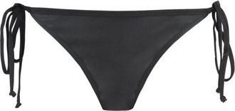 Ganni Logo Bikini Broekje - Dames - Bikinis - Zwart - M - Polyester - Badmode