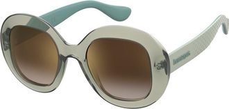 Havaianas Womens LENCOIS-6CR LENCOIS 50 6CR Sunglasses - Dark Green - One Size