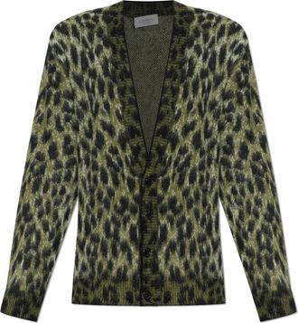 Laneus Truien & Vesten, Heren, Groen, S, Dierenprint Vest