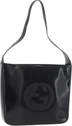 Gucci Pre-owned Shoulder Bags, female, Black, Size: ONE SIZE Pre-owned Vintage Shoulder Bag