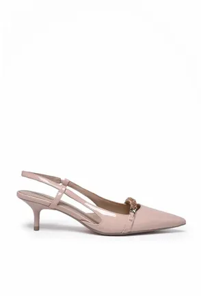 Pinko Patent Leather D&eacute;collet&eacute; - Multicolor