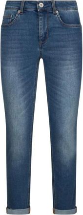 Liu Jo Slim-fit Jeans - Dames - Slim Fit Jeans - Blauw - W27 - Leer - Jeans