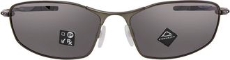 Oakley Whisker Prizm Black Rectangular Mens Sunglasses OO4141 414101 60