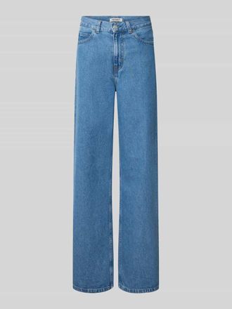 Carhartt Work in Progress Jeans mit Eingrifftaschen Modell Jane in Hellblau, Gr&ouml;&szlig;e 26