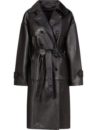 Dolce & Gabbana belted trench coat - Black