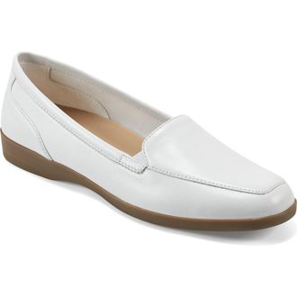 Easy Spirit Devitt Flat in White at Nordstrom, Size 9.5